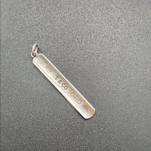 Tiffany & Co. Silver Rectangular Pendant